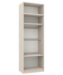 Kleiderschrank mit offenem Oberteil 80 cm für den modularen Kleiderschrank FOXEN Cashmere