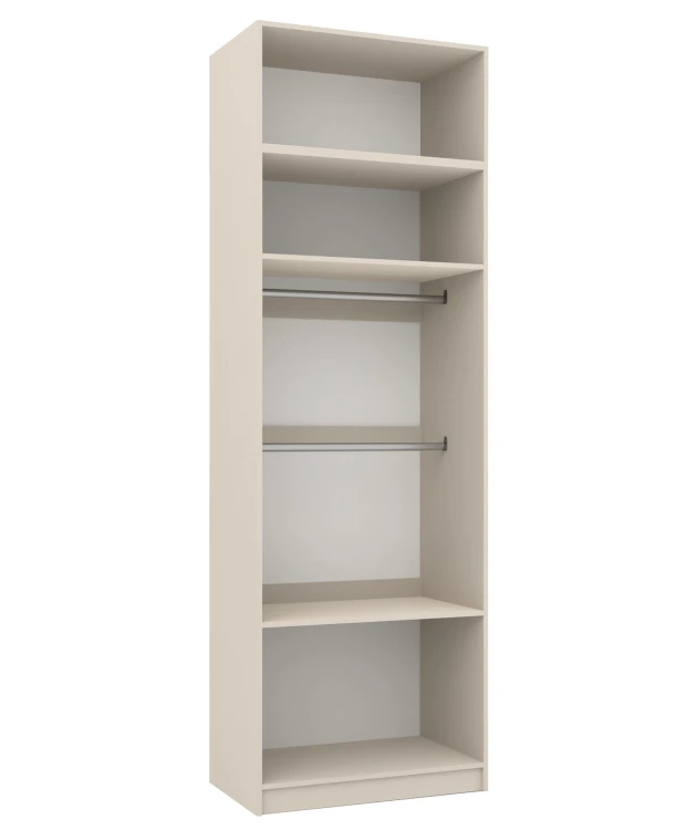 Kleiderschrank mit offenem Oberteil 80 cm für den modularen Kleiderschrank FOXEN Cashmere