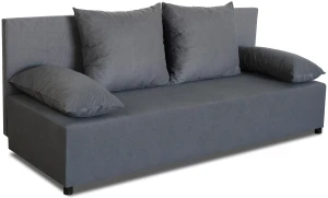 Sofa mit Schlaffunktion und Staukasten TANIA 2 Graphit