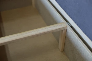 Sofa mit Schlaffunktion und Staukasten TANIA 2 Graphit