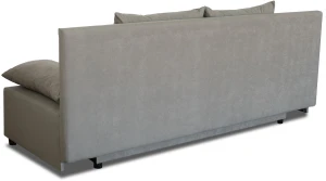 Sofa mit Schlaffunktion und Staufach TANIA 2 Grau