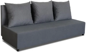 Sofa mit Schlaffunktion und Staufach TANIA 3 Graphite