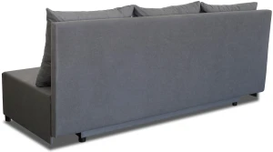 Sofa mit Schlaffunktion und Staufach TANIA 3 Graphite
