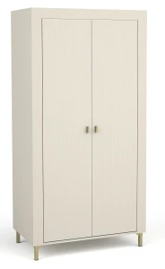 Schlafzimmerschrank Mossa MO1 Cashmere/Whiskyeiche
