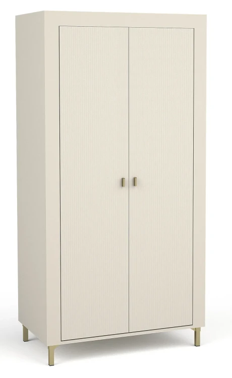 Schlafzimmerschrank Mossa MO1 Cashmere/Whiskyeiche