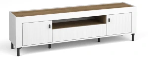 TV-Schrank Mossa MO8 Weiß/Whiskyeiche