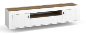 TV-Schrank Mossa MO8 Weiß/Whiskyeiche
