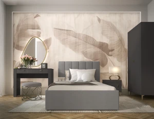 Jugendbett 120x200 Mossa MO12 Grau