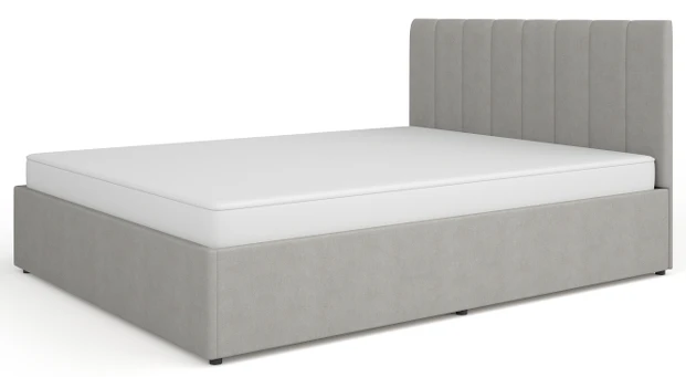 Doppelbett 160x200 Mossa MO12 Grau
