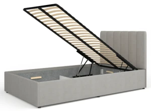 Jugendbett mit Matratze 120x200 Mossa MO12 Creme
