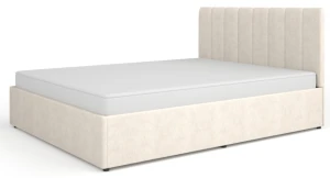 Doppelbett mit Matratze 160x200 Mossa MO12 Creme