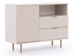 Kommode für das Wohnzimmer Nubia K1D2SZ Cashmere
