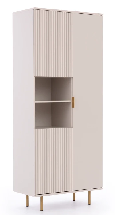 Bücherregal für das Wohnzimmer Nubia R3D Cashmere