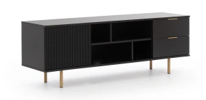 TV-Schrank Nubia Schwarz matt