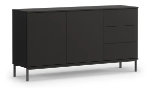 Kommode für das Wohnzimmer Querty Schwarz