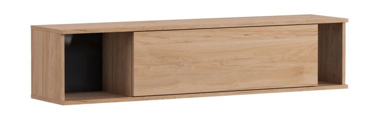 Hängeschrank für das Wohnzimmer Querty Hickory