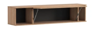 Hängeschrank für das Wohnzimmer Querty Hickory