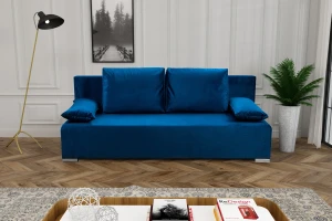Schlafsofa mit Bettkasten Ecco DELUXE Marineblau