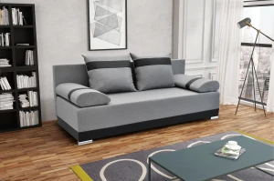 Schlafsofa mit Bettkasten Orlean PLUS Grau