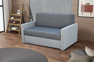 Schlafsessel mit Bettkasten Tedi 2 Grau/Graphit