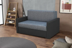 Schlafsessel mit Bettkasten Tedi 2 Schwarz/Graphit