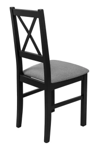 Set aus 4x Holzstuhl NIL10 Schwarz