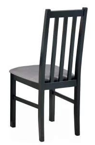 Set aus 2x Holzstuhl BOS10 Schwarz/Grau