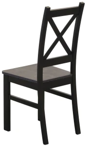 Tisch-Set 100x70 mit 2 Stühlen M001-2 Schwarz/Beton