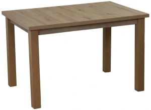 Tisch-Set 120x80 Eiche Artisan mit 4 Stühlen Eiche Artisan/Grau M008-4