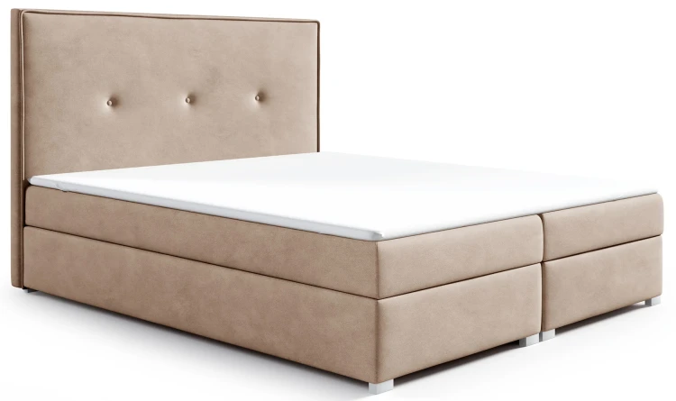 Boxspringbett Lara 180x200 Beige
