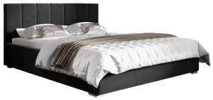 Polsterbett Ledo 160x200 Schwarz