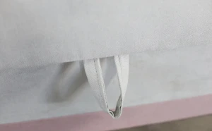 Ausklappbares Ecksofa für eine Person Vaxer Rosa/Grau