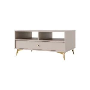 Kaffeetisch mit Schublade Sakai 1 1S T201 Beige