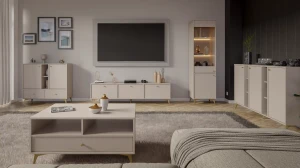 Kaffeetisch mit Schublade Sakai 1 1S T201 Beige