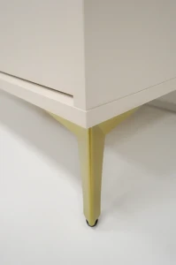 Nachttisch mit Schubladen Sakai 1 2S T801 Beige