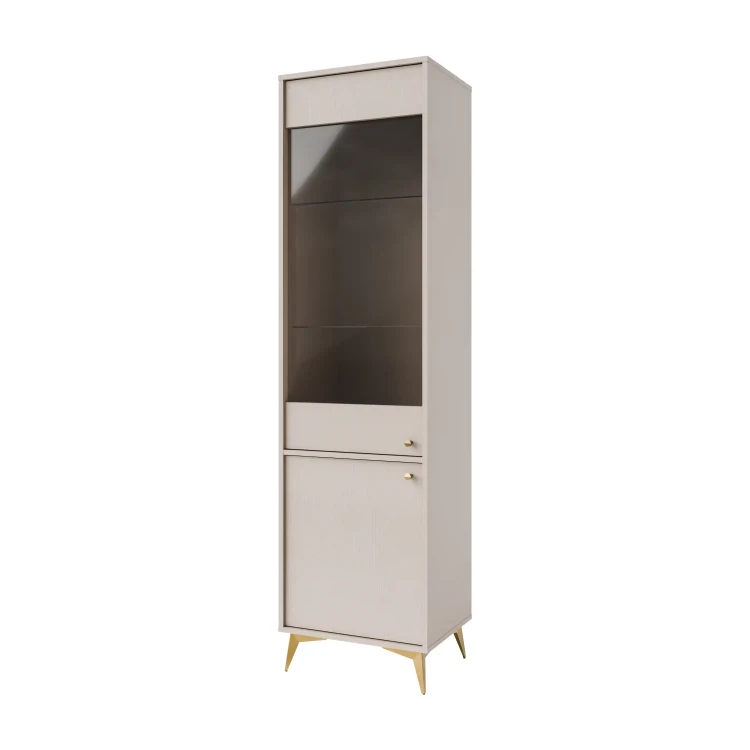 Glasvitrine Sakai 1 2F T101 Beige