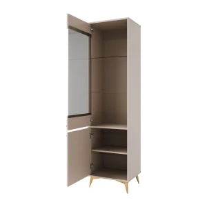 Glasvitrine Sakai 1 2F T101 Beige