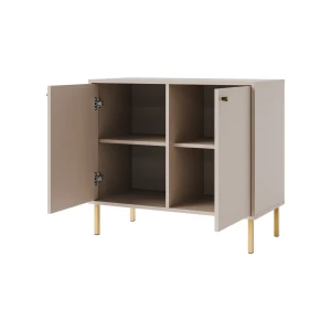 Zweitriegeltür-Kommode Sakai 2 2F T812 Beige