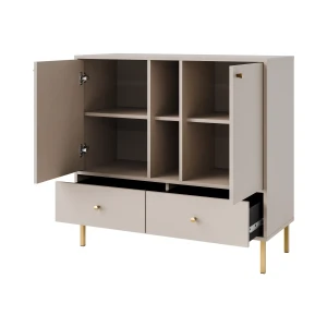 Kommode mit Schubladen Sakai 2 2F 2S T825 Beige