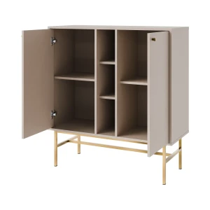 Zweitriegeltür-Kommode Sakai 3 2F T822 Beige