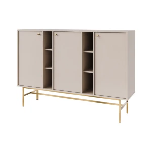 Dreitriegeltür-Kommode Sakai 3 3F T823 Beige