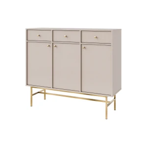 Kommode mit Schubladen Sakai 3 3F 3S T827 Beige