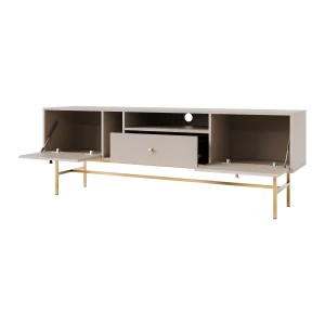 Stehender TV-Schrank Sakai 3 2K 1S T313 Beige