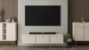 Hängender TV-Schrank Sakai 4 3K T303 Beige