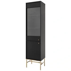 Glasvitrine Sakai 3 2F T101 Schwarz