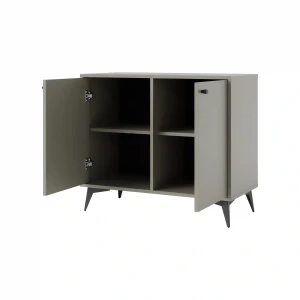 Zweitriegeltür-Kommode Sakai 1 2F T812 Eukalyptus