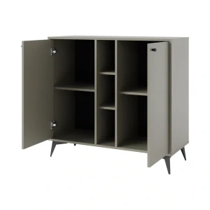Zweitriegeltür-Kommode Sakai 1 2F T822 Eukalyptus