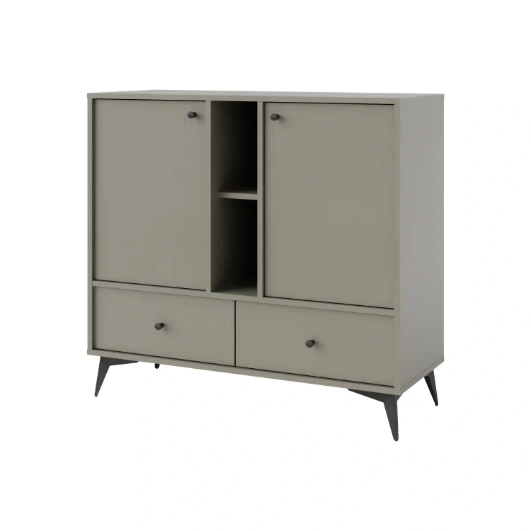 Kommode mit Schubladen Sakai 1 2F 2S T825 Eukalyptus