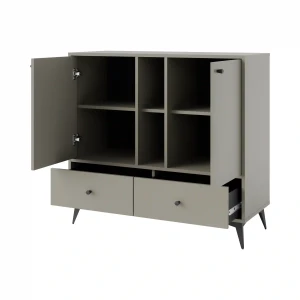 Kommode mit Schubladen Sakai 1 2F 2S T825 Eukalyptus