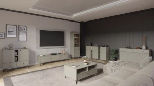 Dreitriegeltür-Kommode Sakai 1 3F T823 Eukalyptus